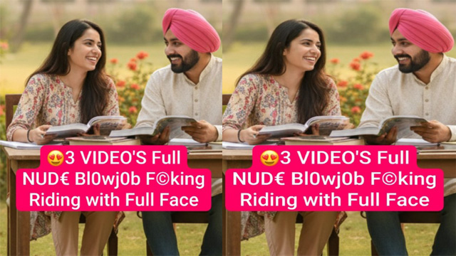 Horny Punjabi GF Viral Stuff Blowjob – Fucking Riding with Full Face Mms Video